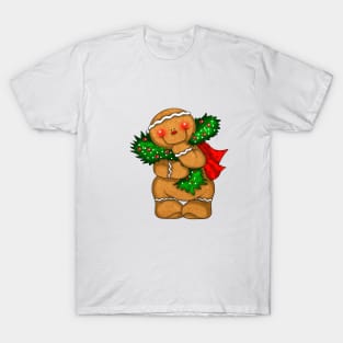 Gingerbread Christmas Tree T-Shirt